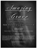 Amazing Grace - for Saxophone Ensemble