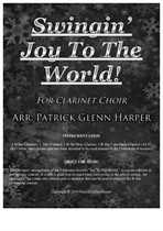 Swingin' Joy To The World - for Clarinet Choir